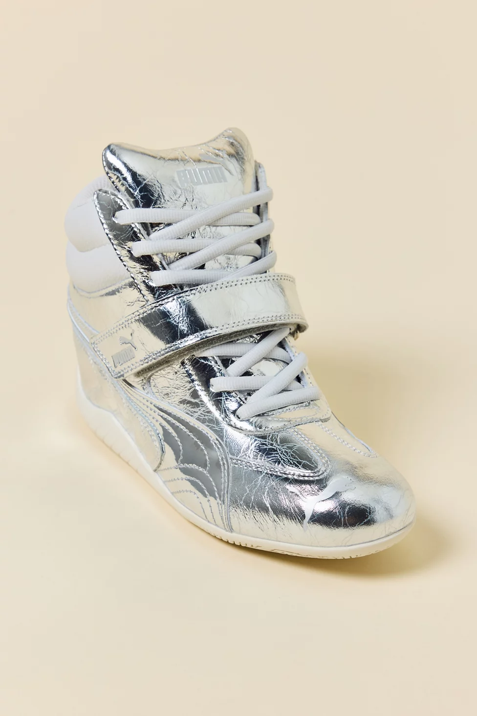 Puma Women's Speedcat Wedge Sneakers - Puma Silver-Vapor Gray
