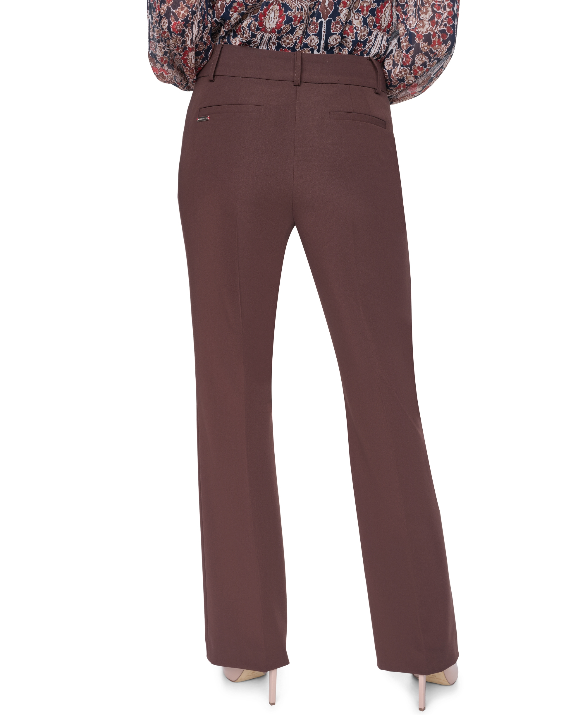 Tommy Hilfiger Women's Sutton Mid-Rise Bootcut Pants - Chicory