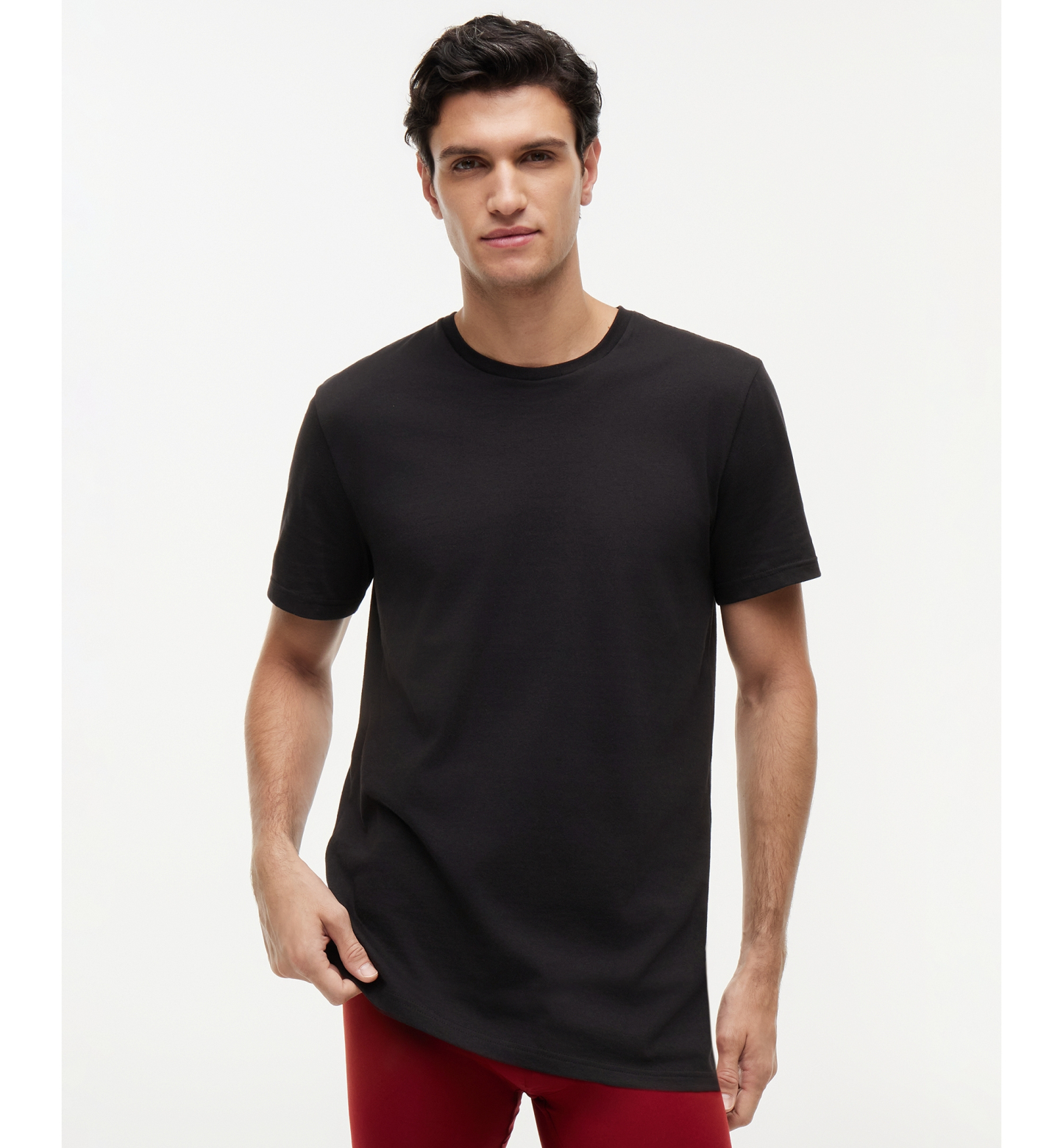 Tommy Hilfiger Men's 3-Pack Classic Cotton Undershirts - Black/Beige/Blue Assorted