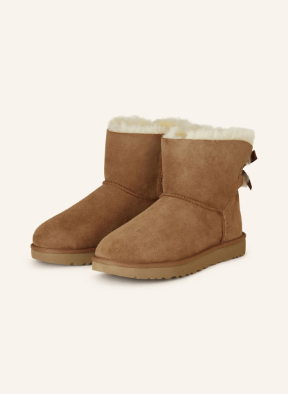 UGG Boots MINI BAILEY BOW II – COGNAC