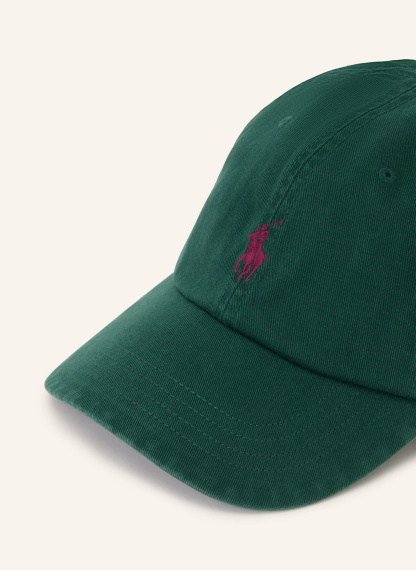 POLO RALPH LAUREN Cap – DUNKELGRÜN / DUNKELROT