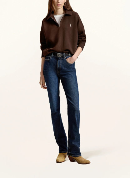POLO RALPH LAUREN Sweat-Troyer – DUNKELBRAUN (1)