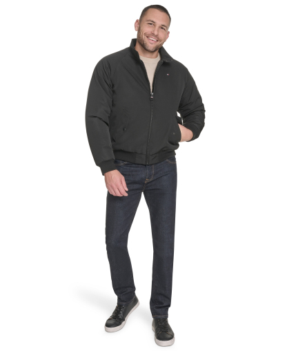Tommy Hilfiger Men's New Modern Bomber - Black