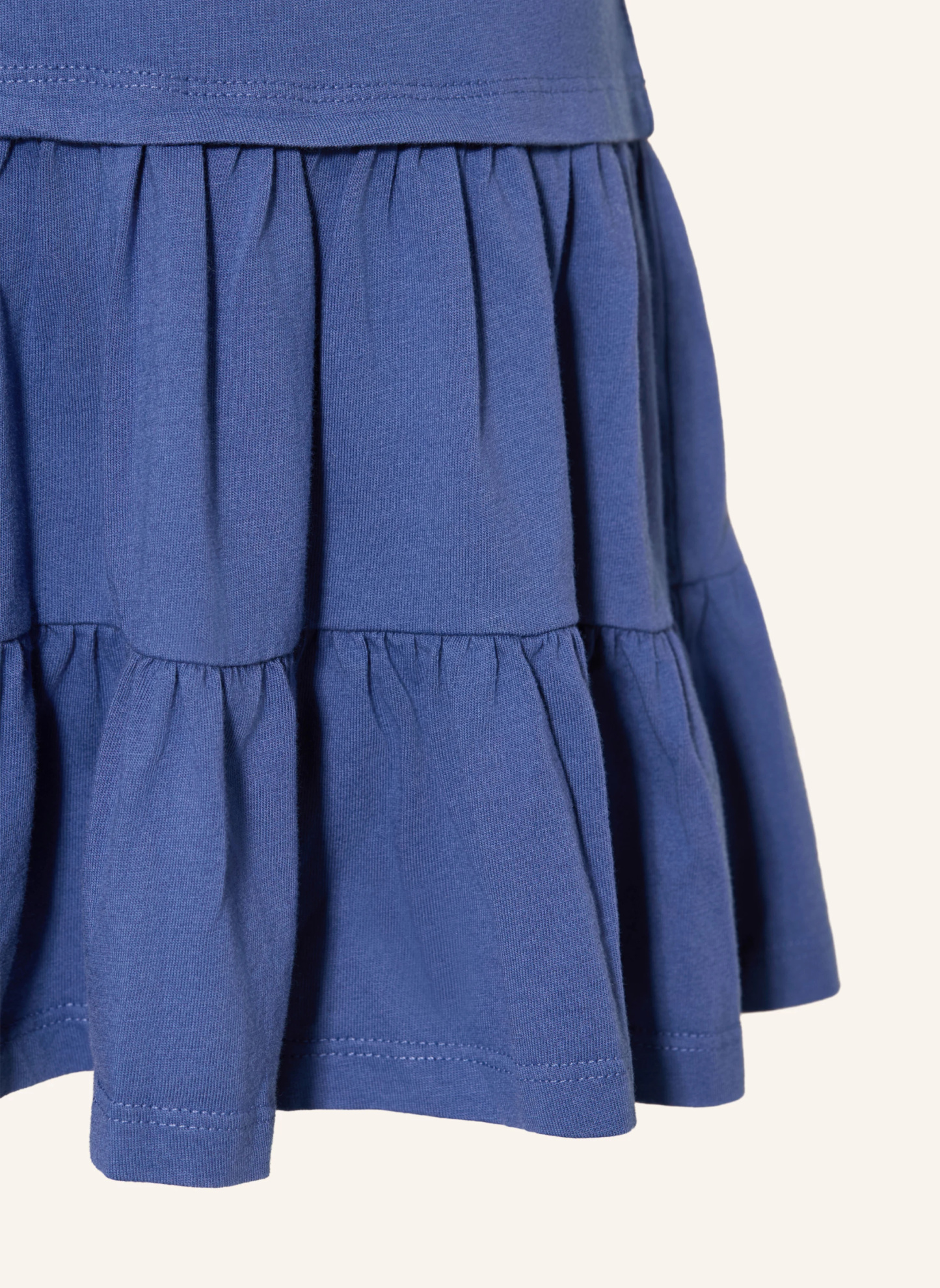POLO RALPH LAUREN Jerseykleid – BLAU / COGNAC / BRAUN