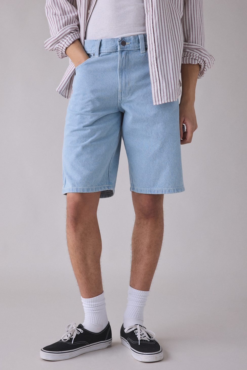Dickies 993 11" Carpenter Jorts - Vintage Aged Blue
