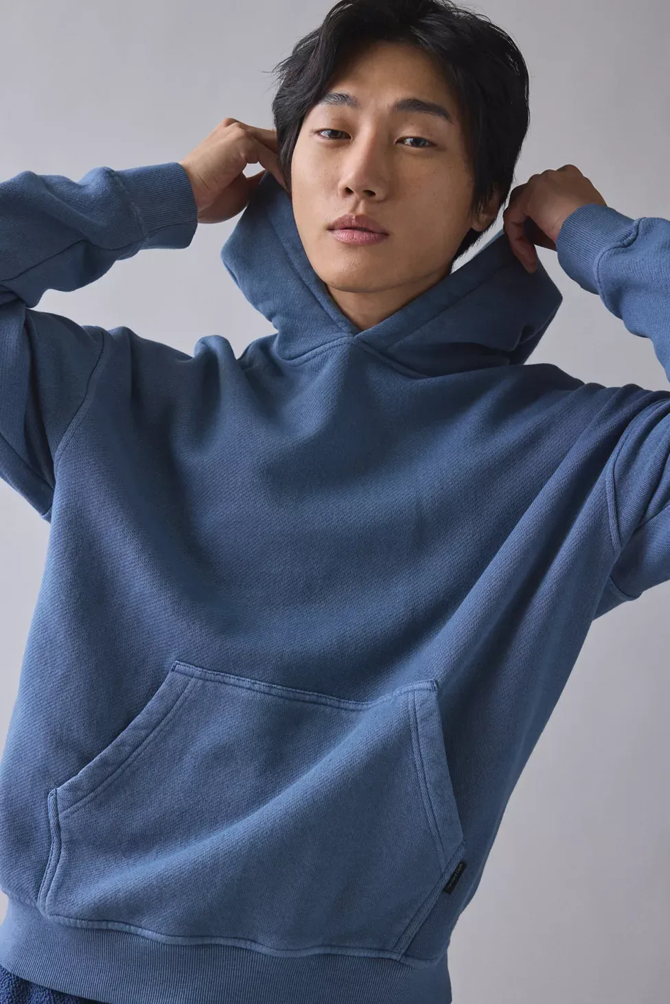 Standard Cloth Pregame Hoodie Sweatshirt - Dark Denim Wash