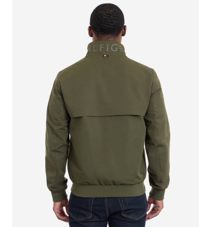 Tommy Hilfiger Men's Water Resistant Boating Regular-Fit Jacket - Olive