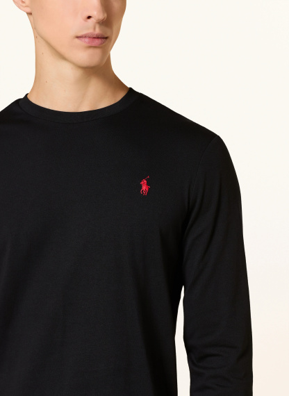 POLO RALPH LAUREN Longsleeve – SCHWARZ