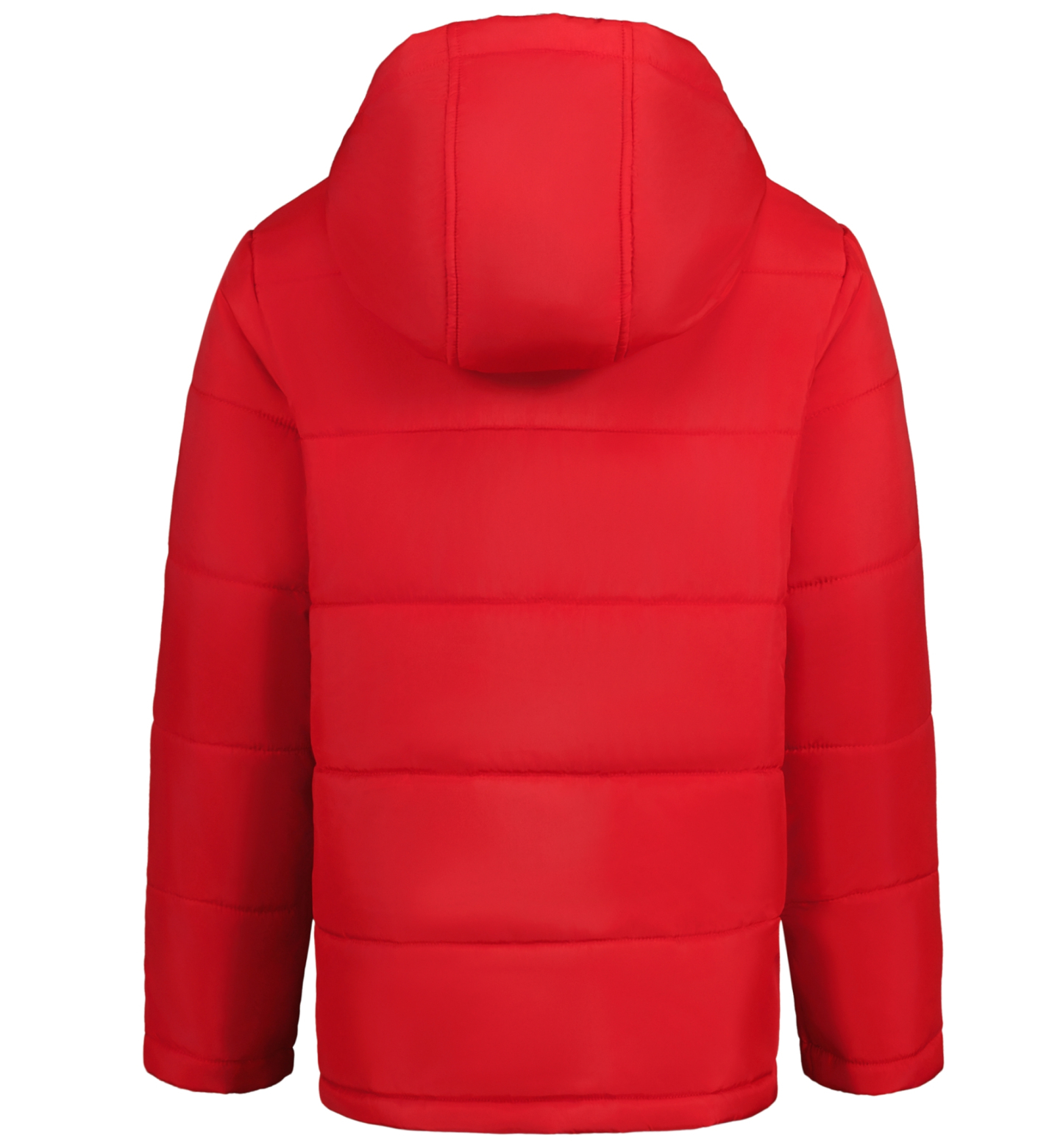 Tommy Hilfiger Boys' 8-20 Logo Puffer Jacket - Scarlet Sage