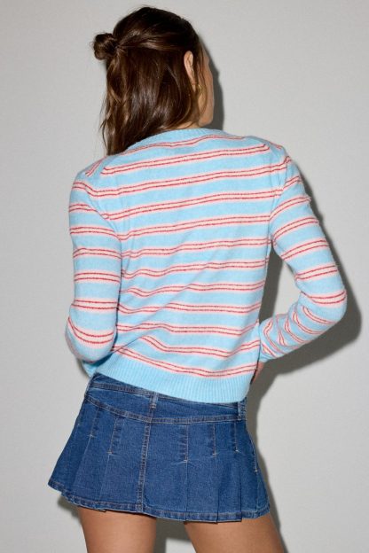 BDG So Soft Cardigan - Sweet Stripe