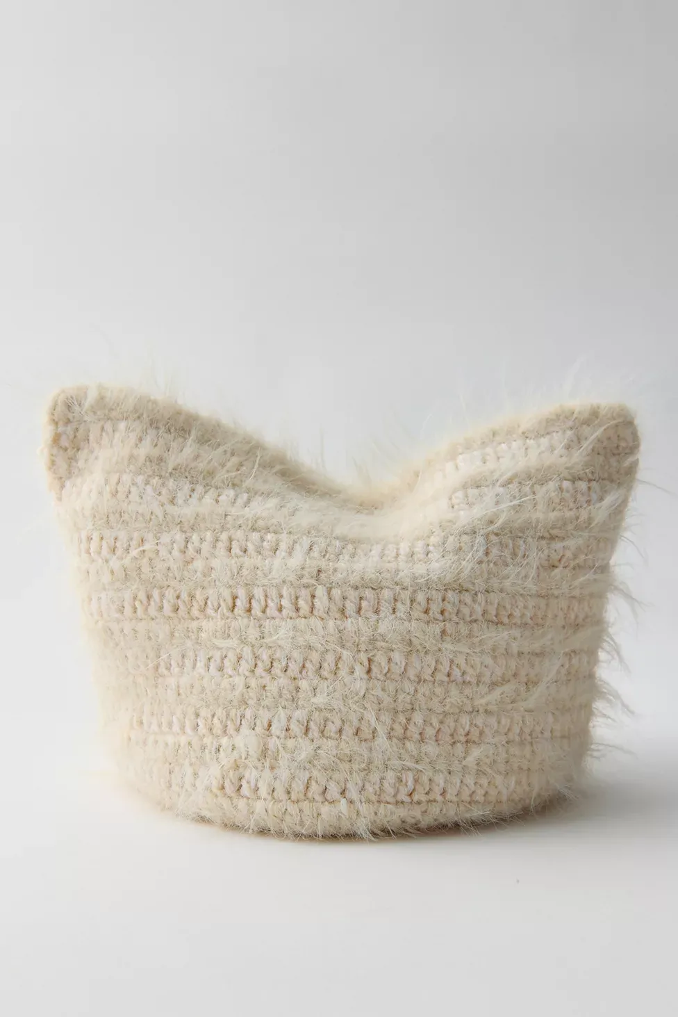 Mylo Square Beanie - Ivory