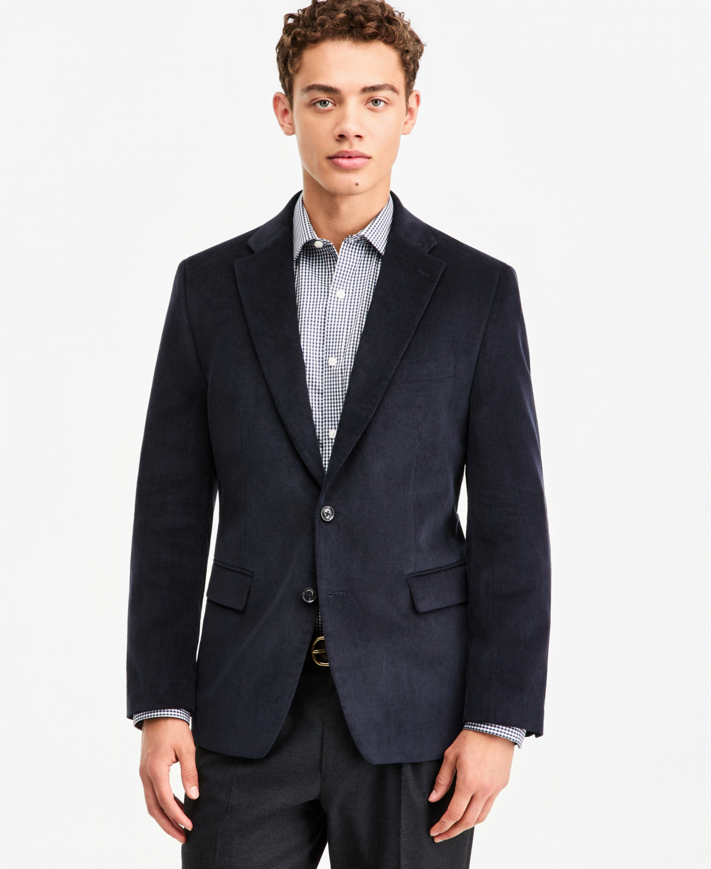 Tommy Hilfiger Men's Modern-Fit Corduroy Sport Coat - Navy