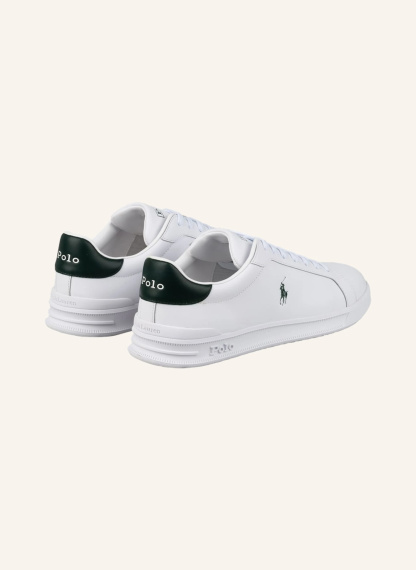 POLO RALPH LAUREN Sneaker – WEISS / DUNKELGRÜN