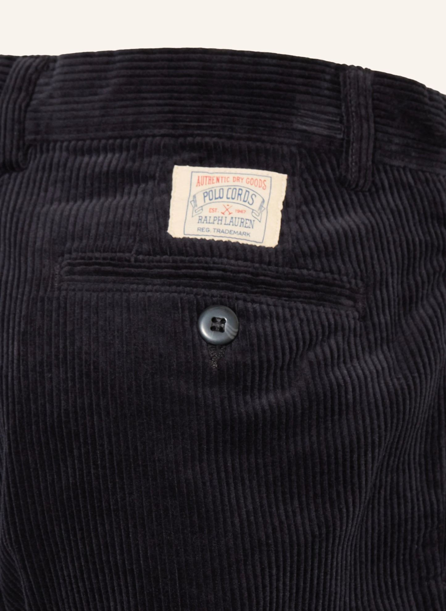 POLO RALPH LAUREN Cordchino – SCHWARZ