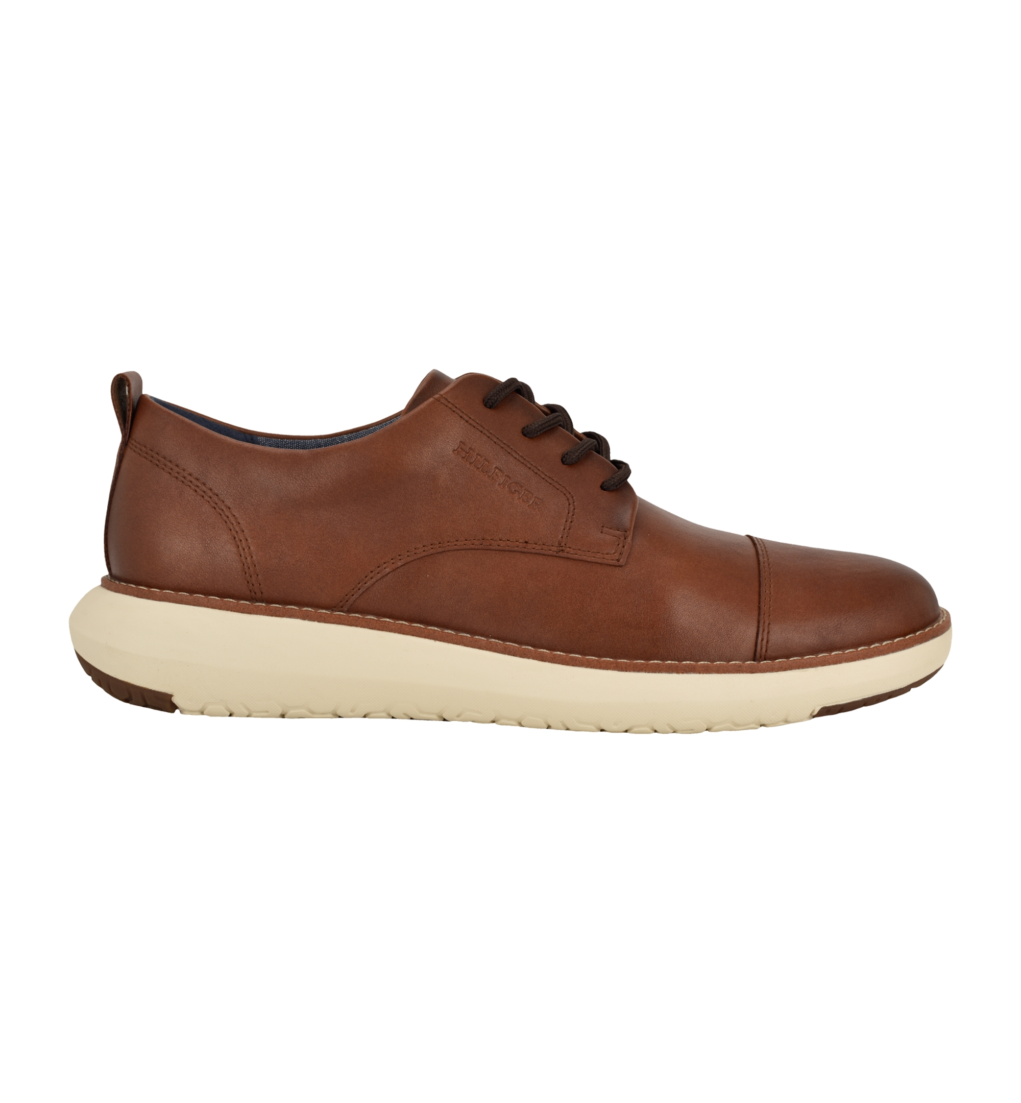 Tommy Hilfiger Men's Fader Dress Casual Oxford Shoes - Medium Brown