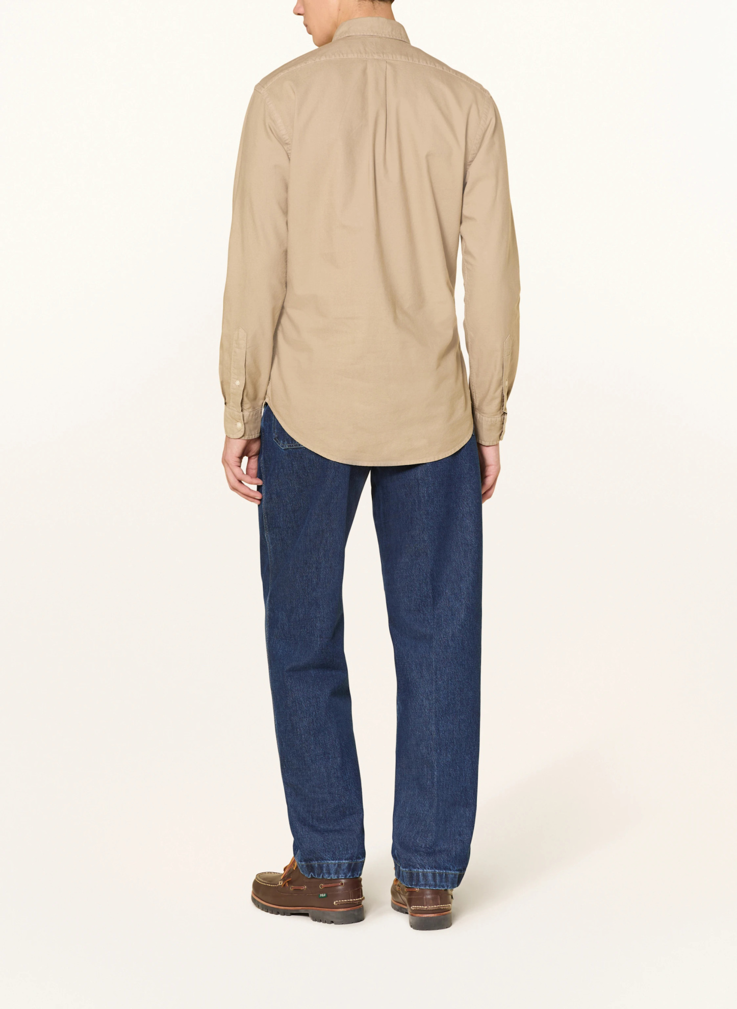 POLO RALPH LAUREN Oxfordhemd Custom Fit – BEIGE