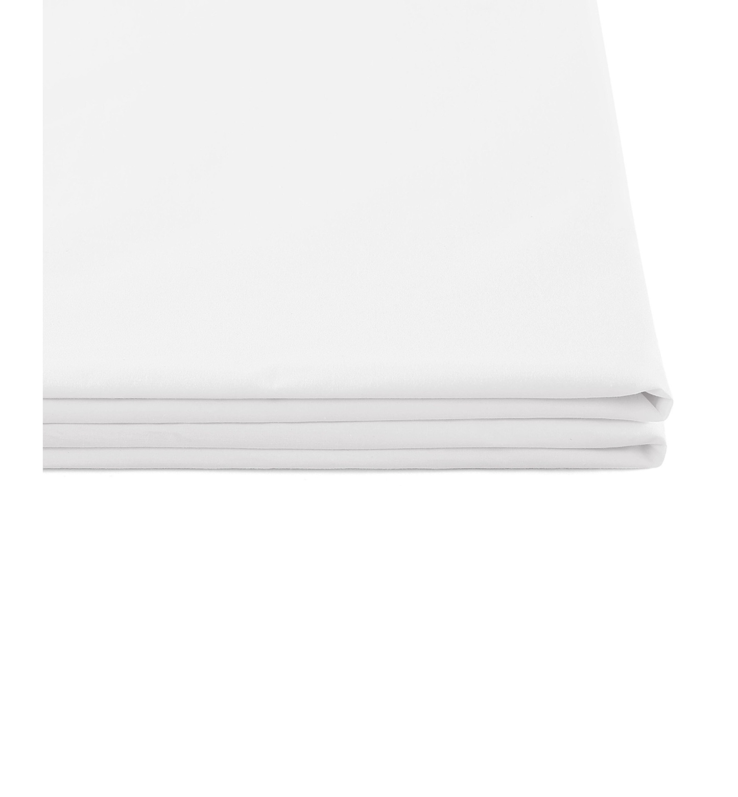 Tommy Hilfiger Solid 200-Thread Count Hem Stripe Cotton Percale Sheet Set - White