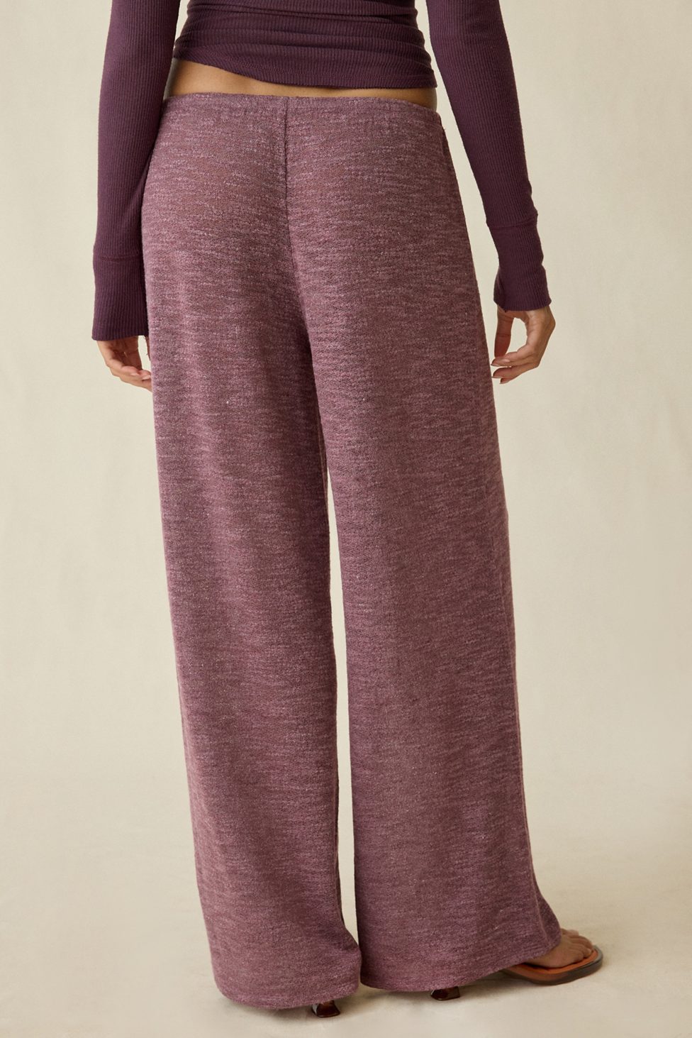 Out From Under Bella Semi-Sheer Swit Beach Pants - Washed Wine