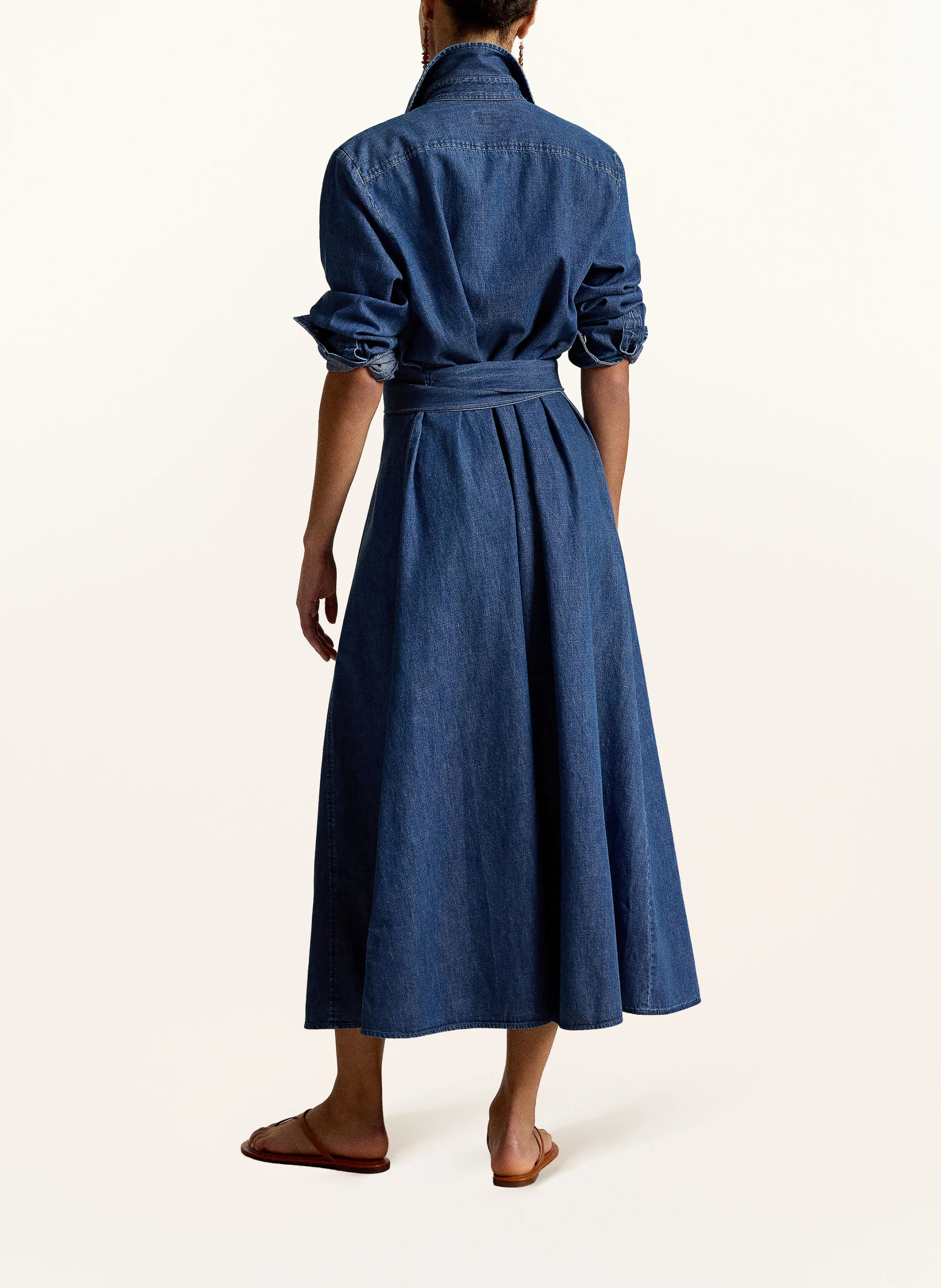 POLO RALPH LAUREN Jeanskleid – BLAU