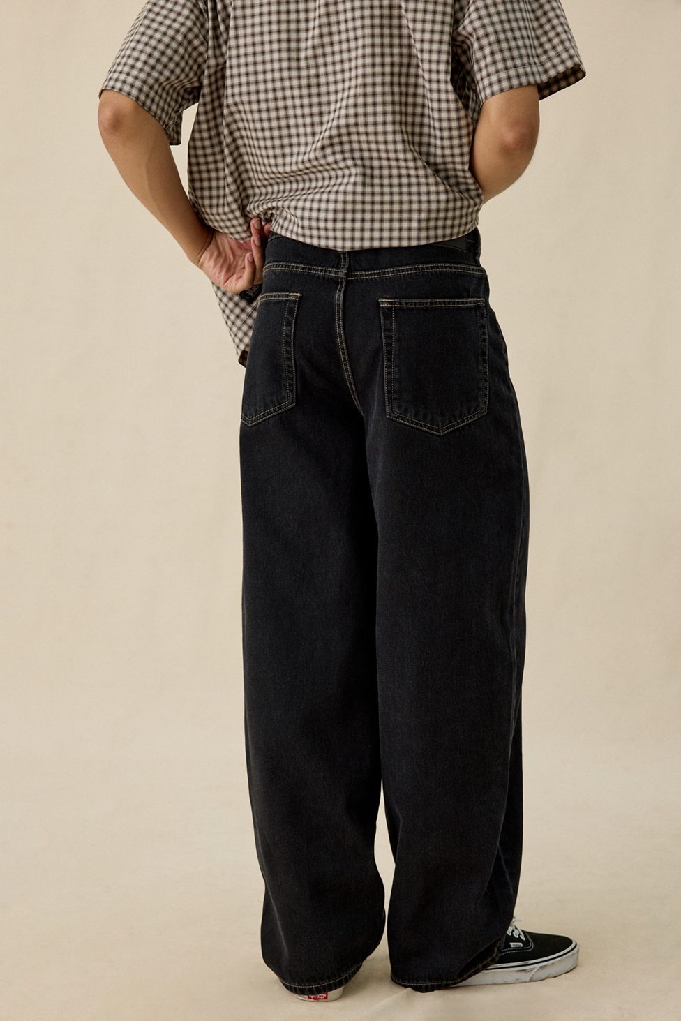 BDG Big & Baggy Fit Jeans - Flat Flint