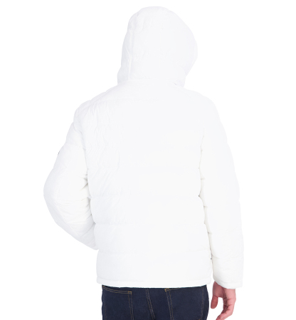 Tommy Hilfiger Men's Hooded Puffer Jacket - White