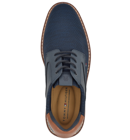 Tommy Hilfiger Men's Helky Dress Casual Lace-Up Oxford Shoes - Navy