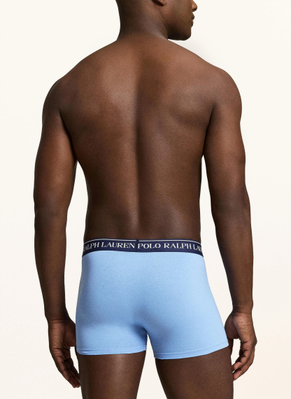 POLO RALPH LAUREN 3er-Pack Boxershorts – DUNKELBLAU / ROT / HELLBLAU
