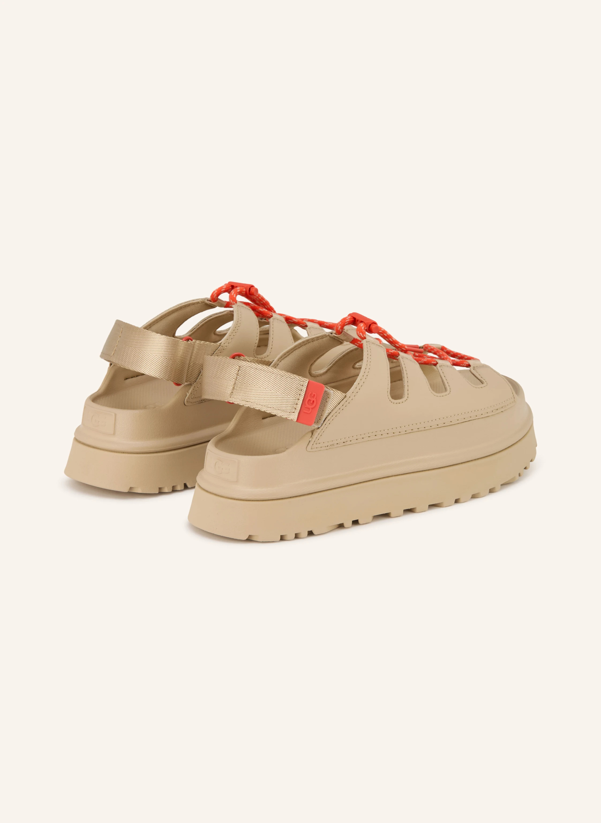 UGG Plateau-Sandalen GOLDENGLOW TOGGLE – BEIGE