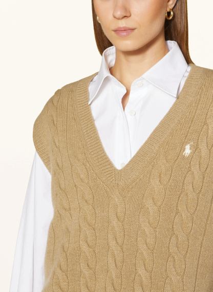 POLO RALPH LAUREN Pullunder – HELLBRAUN