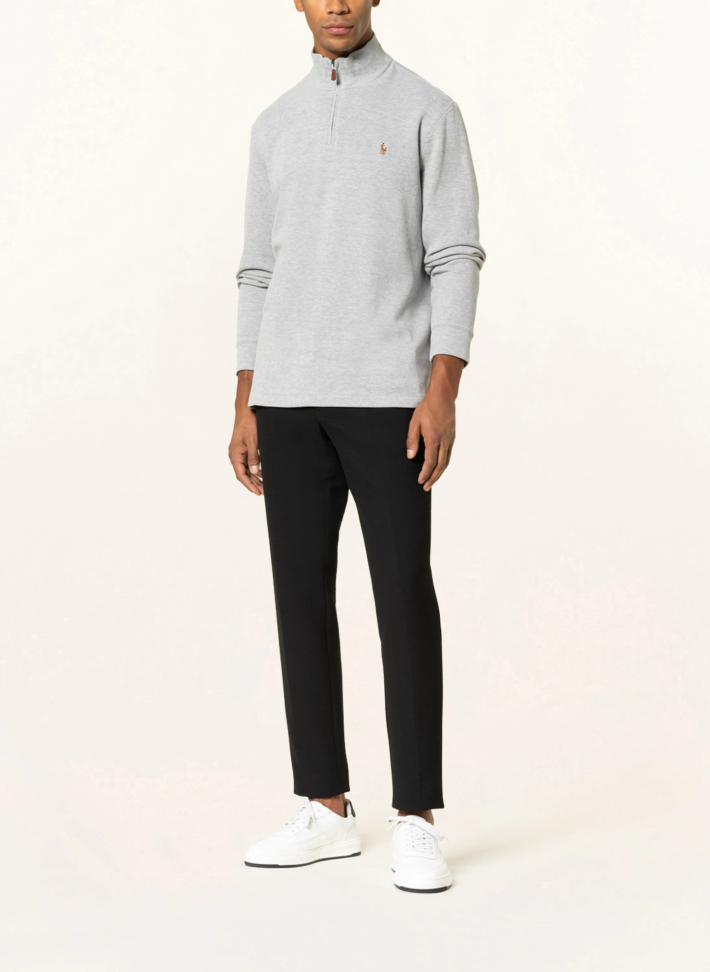 POLO RALPH LAUREN Sweat-Troyer – GRAU