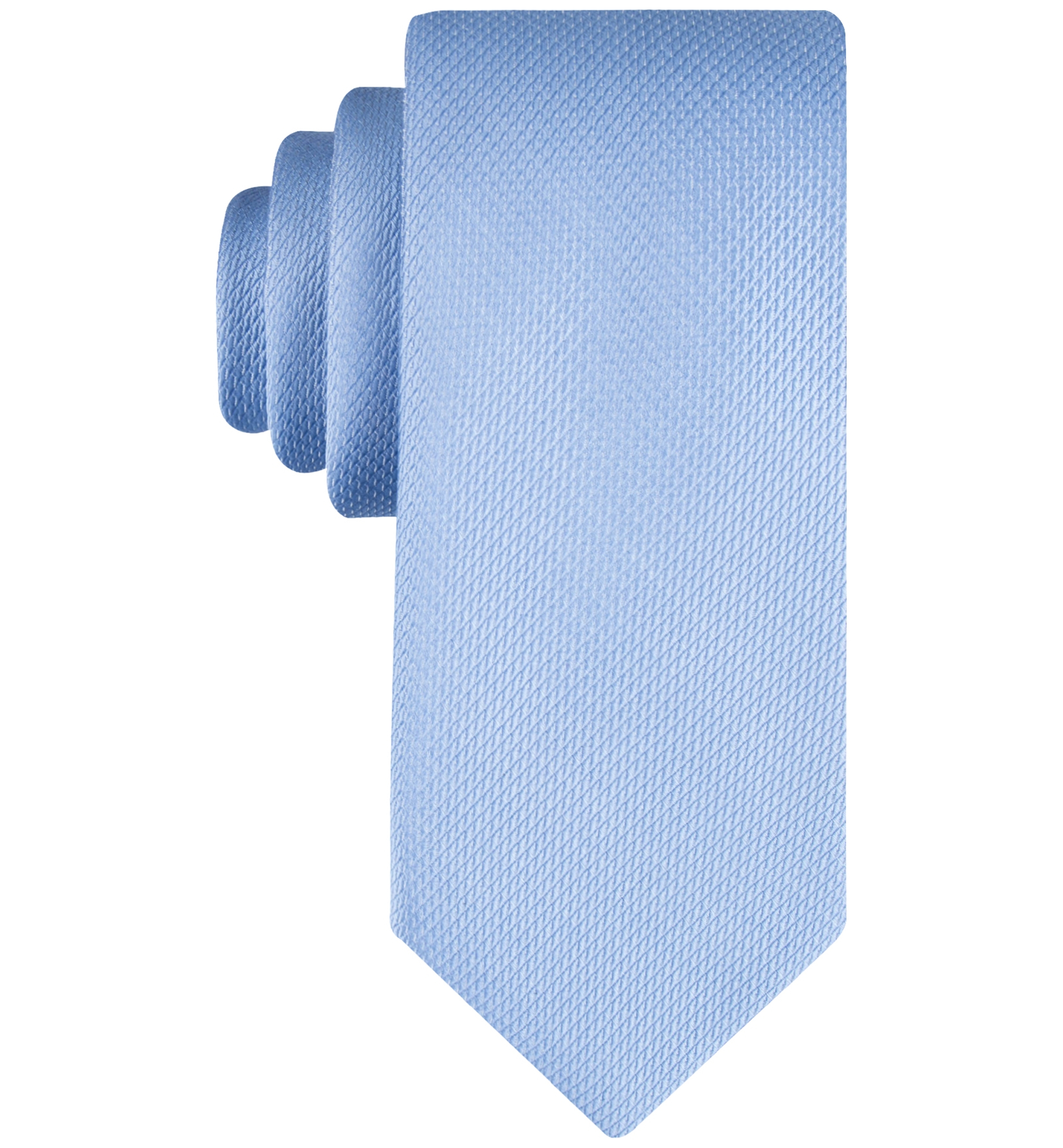 Tommy Hilfiger Men's Rope Solid Classic Tie - Light Blue