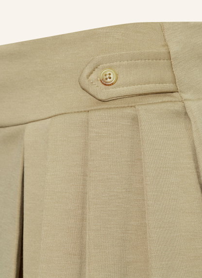 POLO RALPH LAUREN Faltenrock PONTE – BEIGE