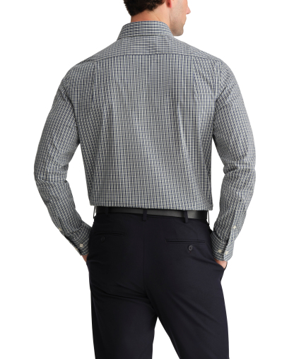 Tommy Hilfiger Men's Regular Fit Wrinkle Resistant Stretch Dress Shirt - Green