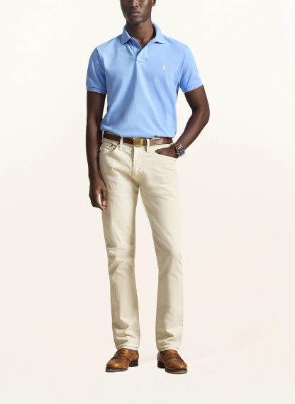 POLO RALPH LAUREN Piqué-Poloshirt Custom Slim Fit – HELLBLAU (2)