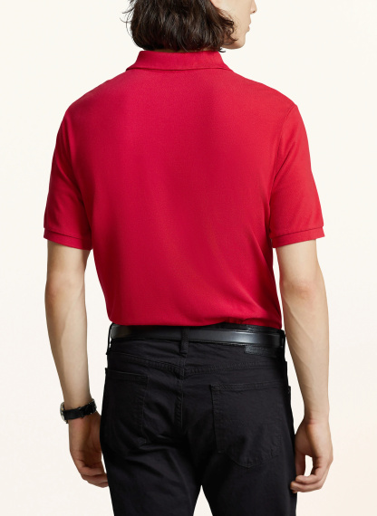 POLO RALPH LAUREN Piqué-Poloshirt Slim Fit – ROT