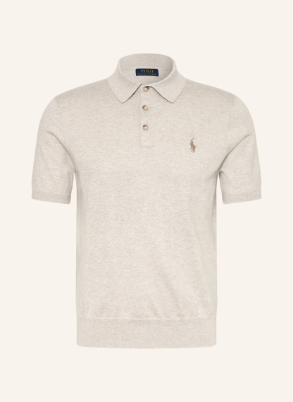 POLO RALPH LAUREN Strick-Poloshirt – BEIGE