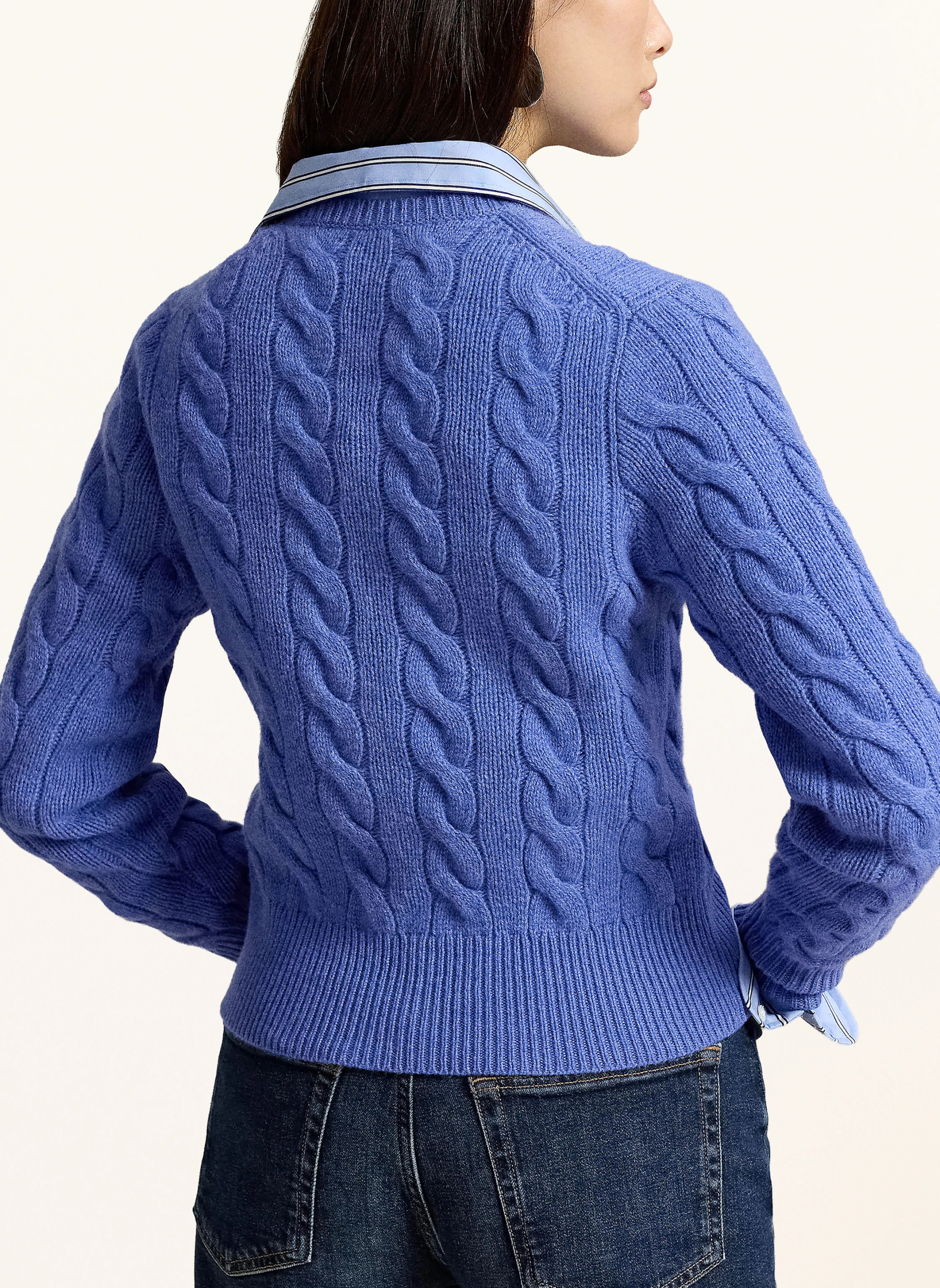 POLO RALPH LAUREN Strickjacke – BLAU