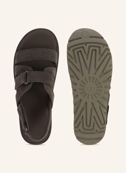 UGG Plateau-Sandalen GOLDENSTAR GLEAM – TAUPE