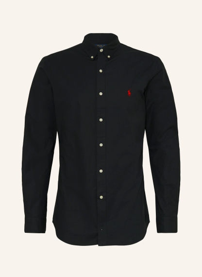 POLO RALPH LAUREN Hemd Slim Fit – SCHWARZ