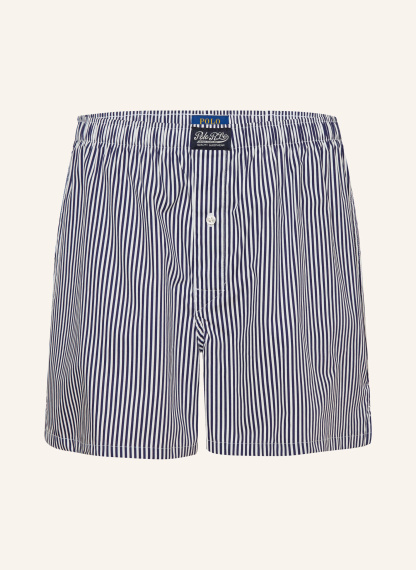 POLO RALPH LAUREN Web-Boxershorts – DUNKELBLAU / WEISS