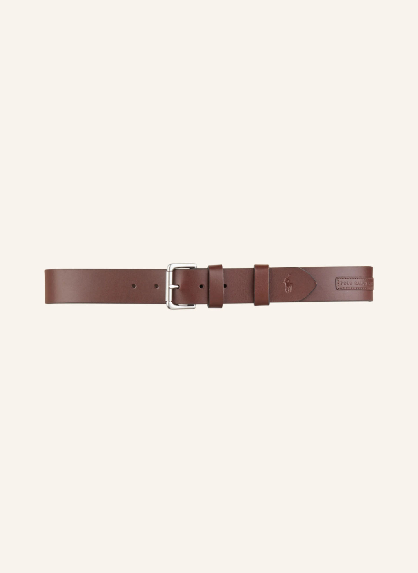 POLO RALPH LAUREN Ledergürtel – DUNKELBRAUN