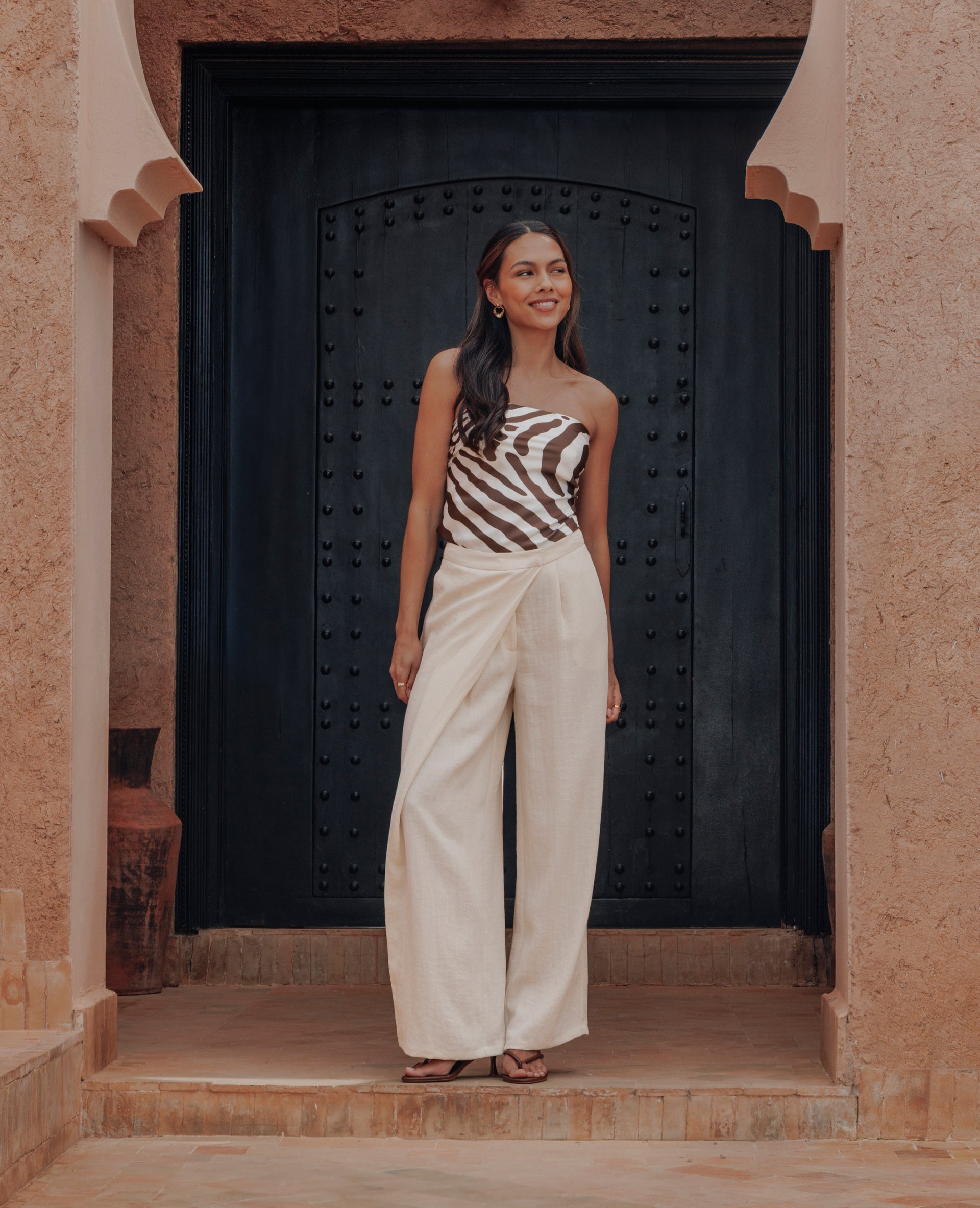 Foulard Soleil en satin