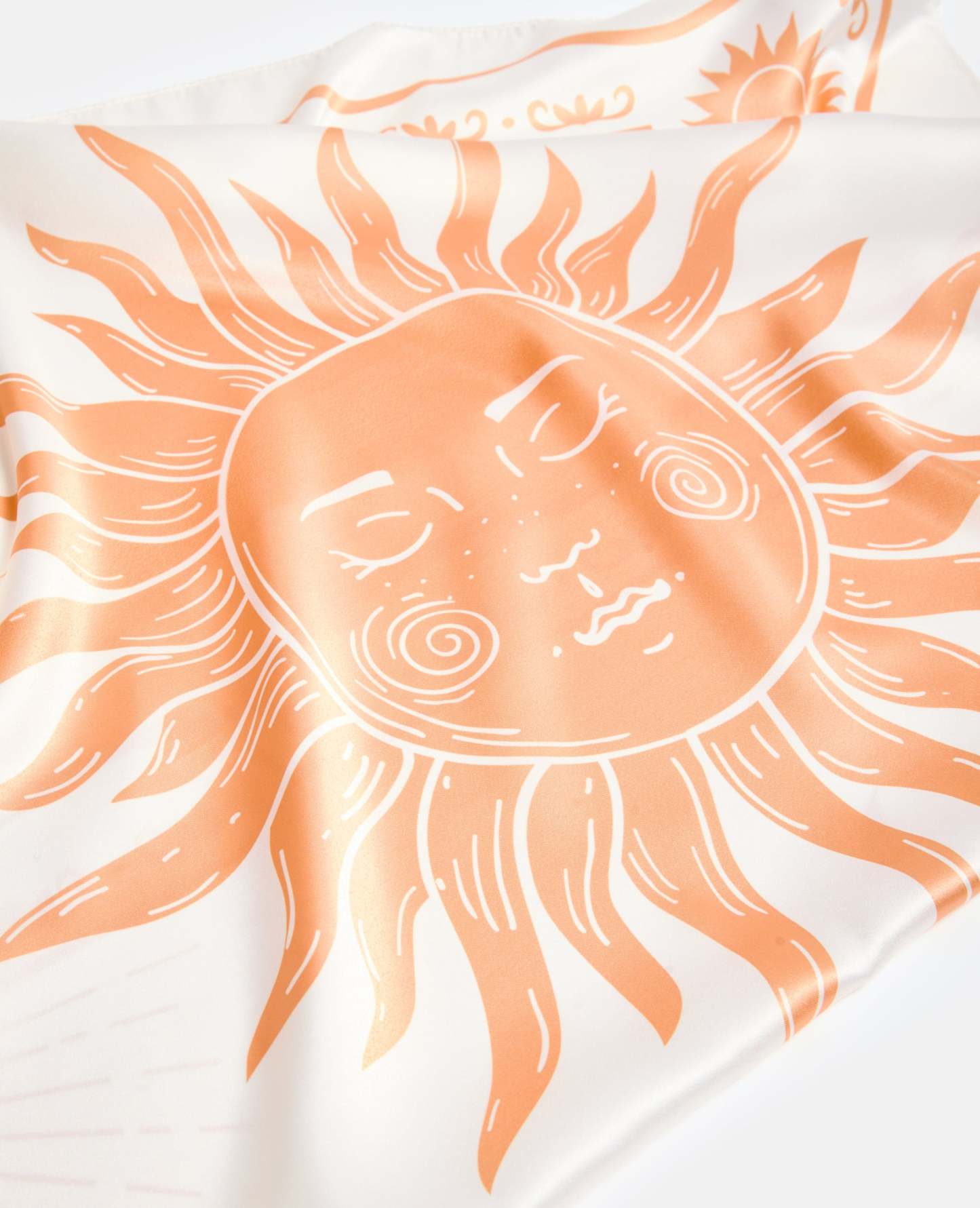 Foulard Soleil en satin