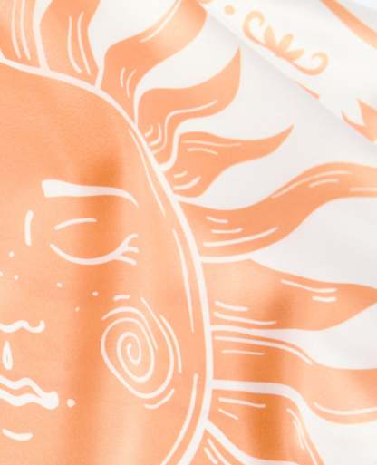 Foulard Soleil en satin