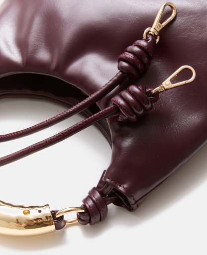 Sac avec poignée bijou et bandoulière