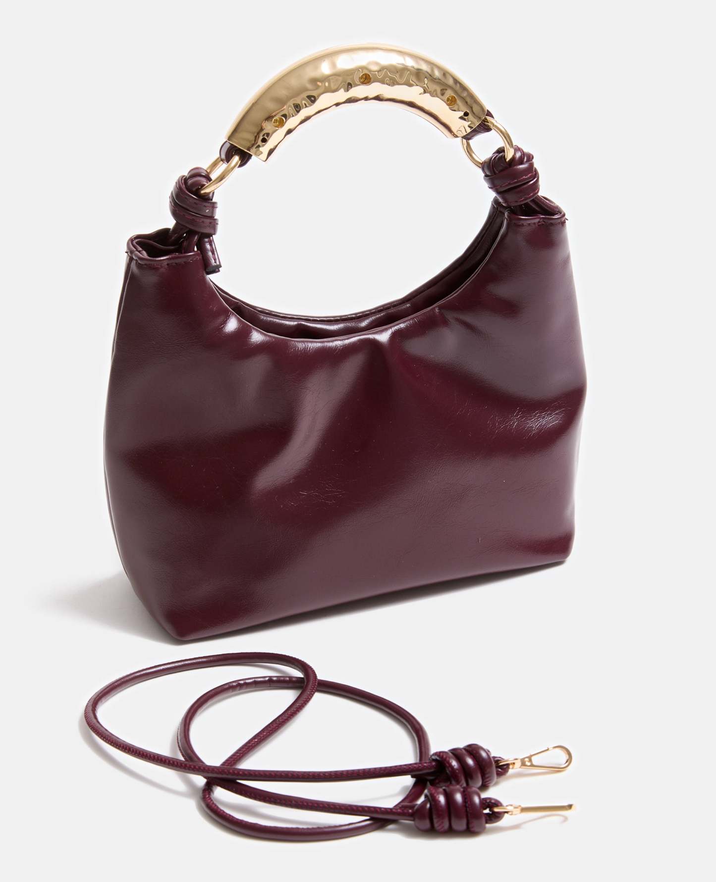 Sac avec poignée bijou et bandoulière