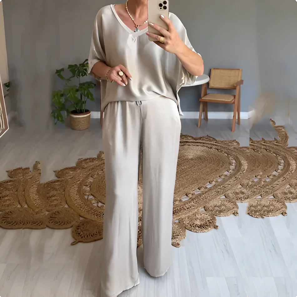 VIRGINIA™ | Elegant Satin Jumpsuit-50%OFF (🔥Same as in the video)