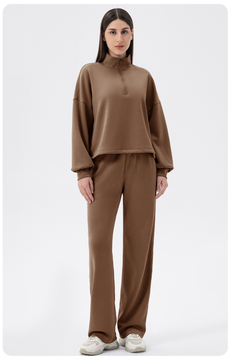 2025 Hot Sale Luxury Soft Modal and Zipup Sweatsuits