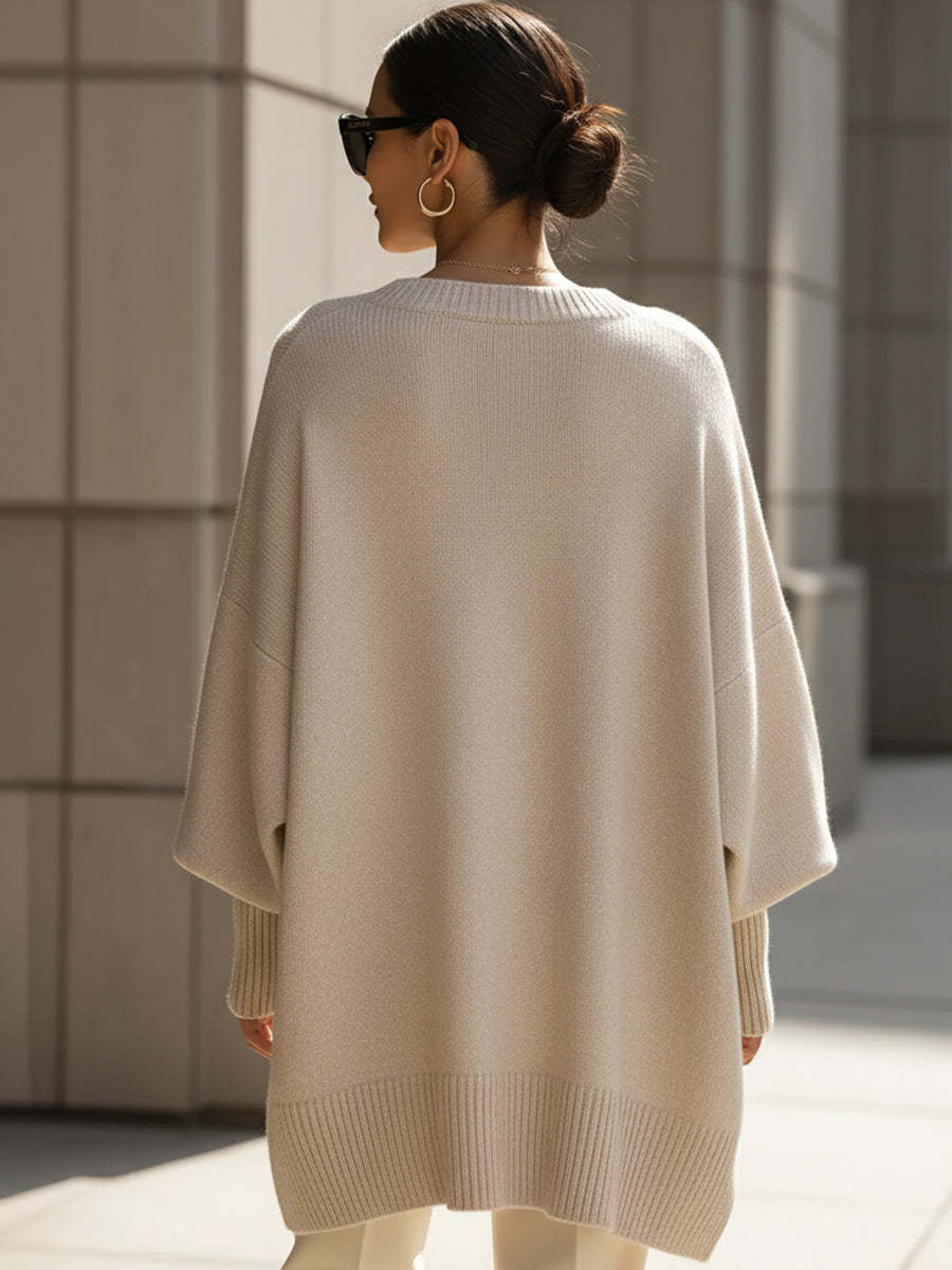 Sophisticated Wool Blend Sweater