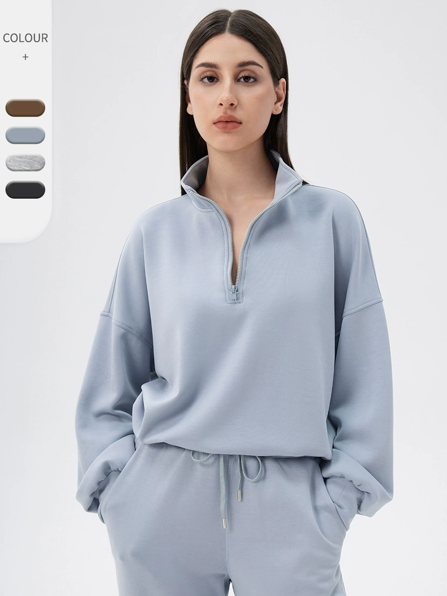 2025 Hot Sale Luxury Soft Modal and Zipup Sweatsuits